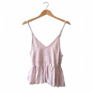 Kiwi + Punch. Smocked Top. Adjustable Straps. Large. NWT. Boho